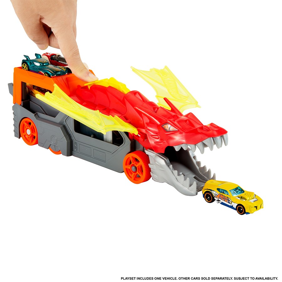 Hot Wheels Fırlatıcı ve Taşıyıcı Ejderha 