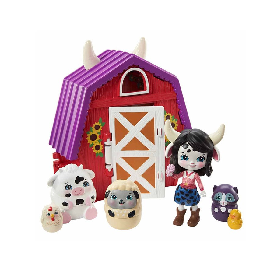 Enchantimals Secret Besties İnek Cambrie'Nin Çiftlik Evi