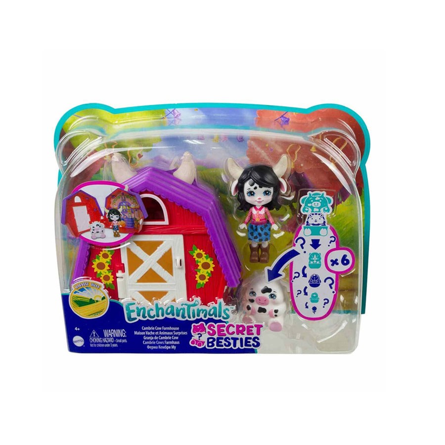 Enchantimals Secret Besties İnek Cambrie'Nin Çiftlik Evi