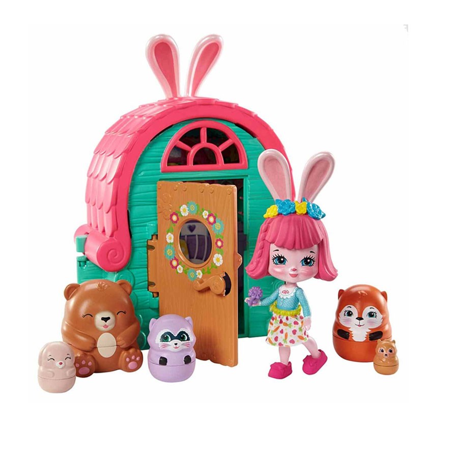 Enchantimals Secret Besties Tavşancık Bree'Nin Kulübesi