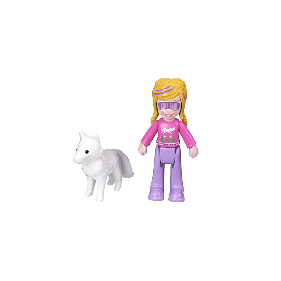 Polly Pocket Aç ve Bul Kompakt Oyun Seti Kutup Tilkisi