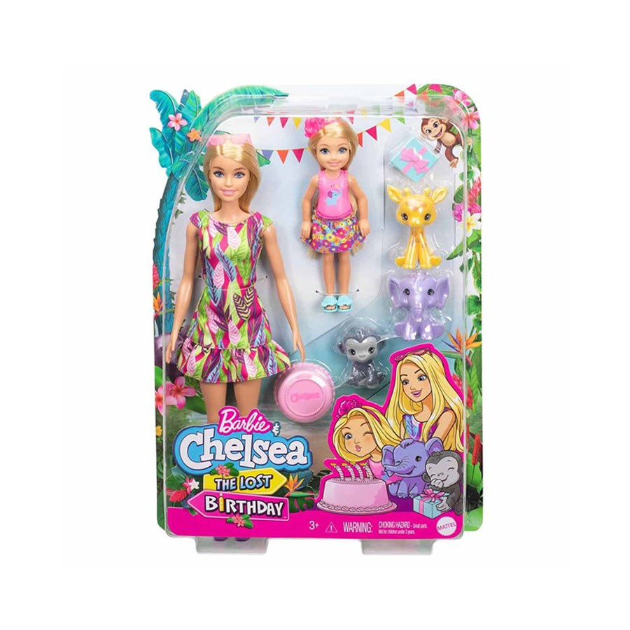 Barbie ve Chelsea Kayıp Doğum Günü Oyun Seti 