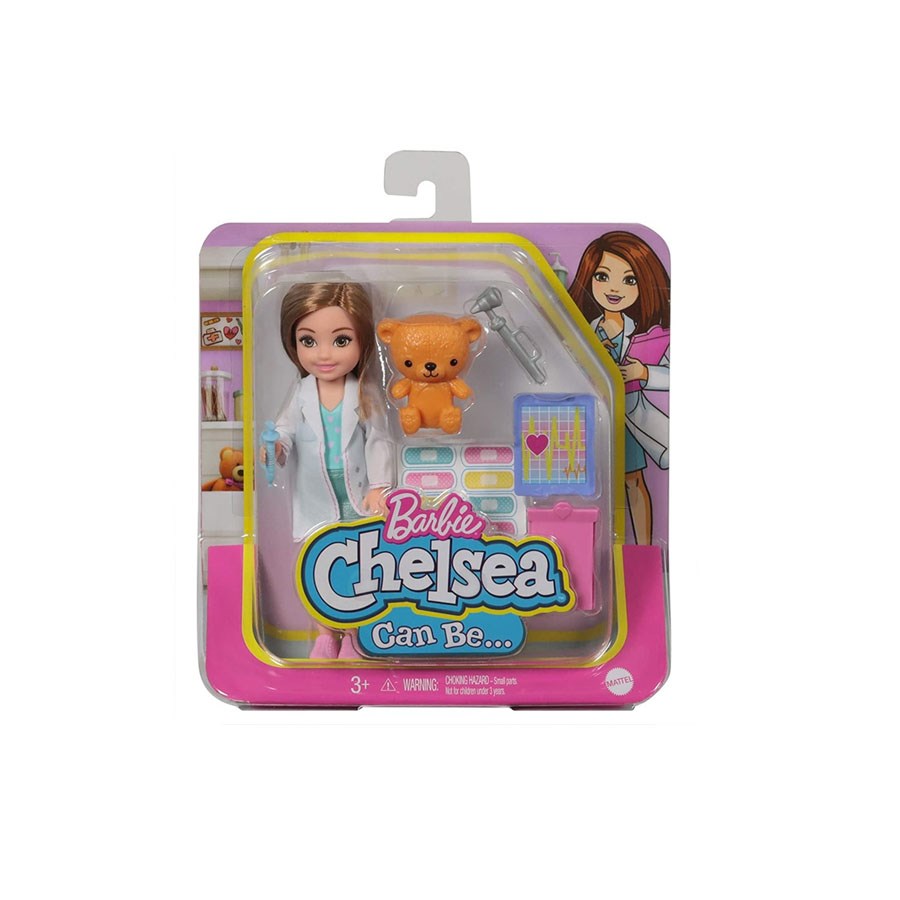 Barbie Chelsea Meslekleri Öğreniyor Bebek Serisi Doktor