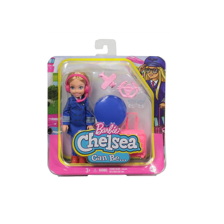 Barbie Chelsea Meslekleri Öğreniyor Bebek Serisi Pilot