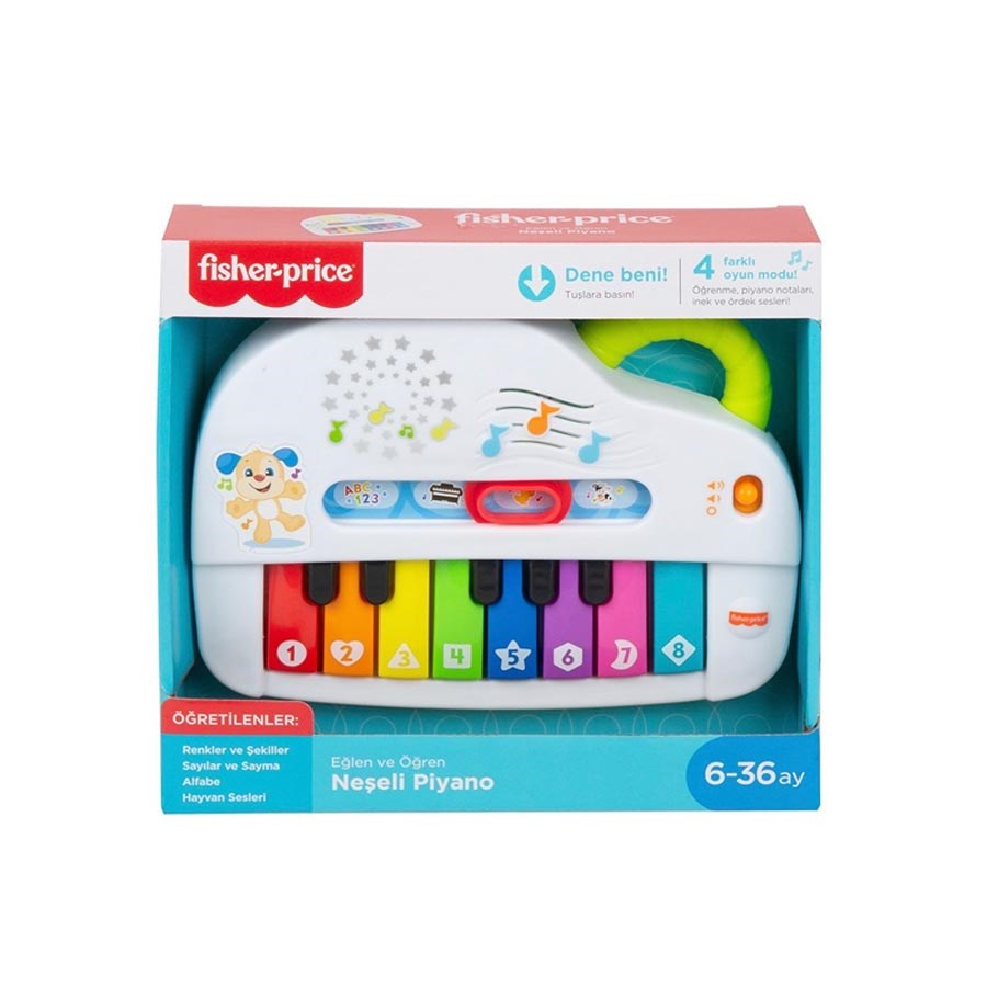 Fisher Price Eğlen Ve Öğren Eğlenceli Piyano 