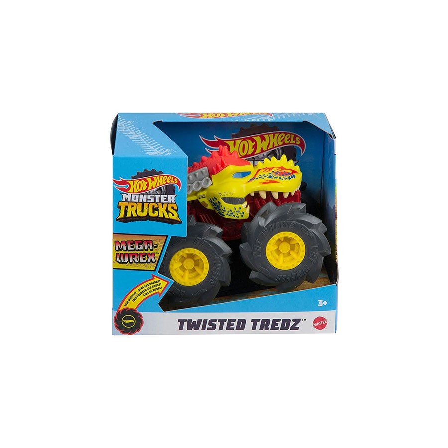 Hot Wheels Monster Trucks 1:43 Çek Bırak Arabalar Gvk44