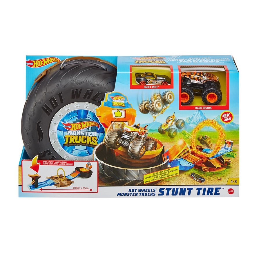 Monster Trucks Akrobasi Tekerleği Oyun Seti 