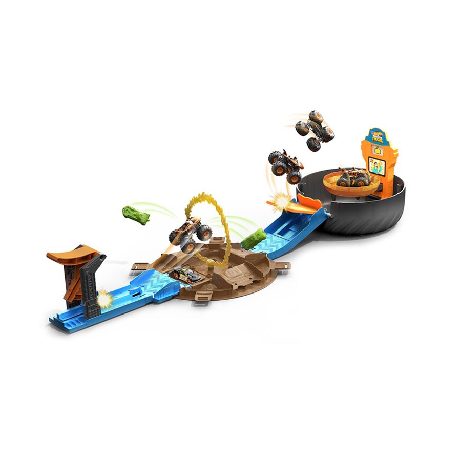 Monster Trucks Akrobasi Tekerleği Oyun Seti 