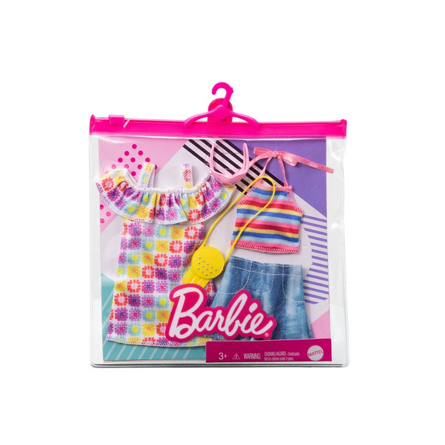Barbie'nin Kıyafet Koleksiyonu 2'li Paketler Grc91