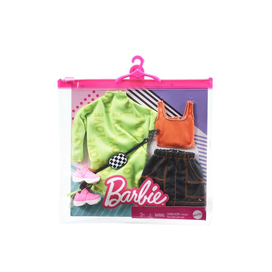 Barbie'nin Kıyafet Koleksiyonu 2'li Paketler Grc92