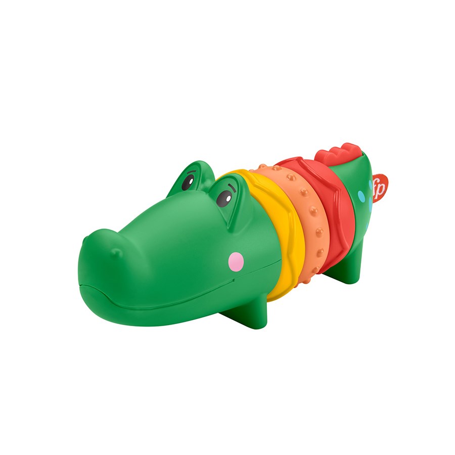 Fisher Price Safari Arkadaşları Çıngıraklı Timsah 