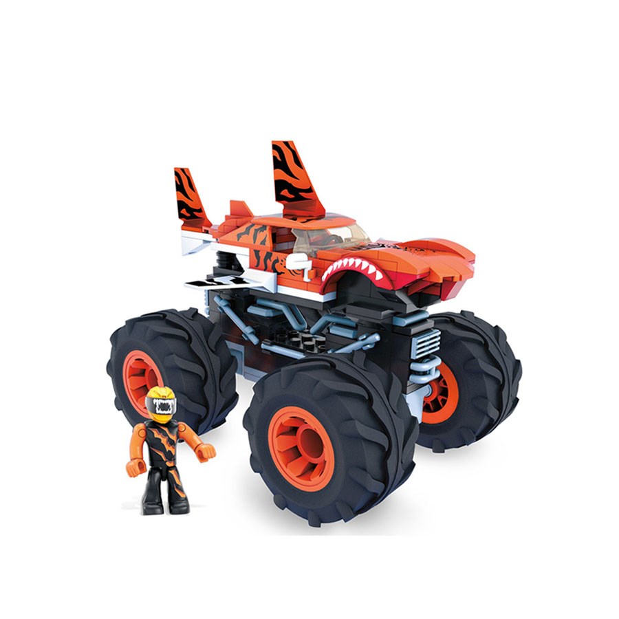 Hot Wheels Monster Trucks Blok Araçlar Tiger Shark