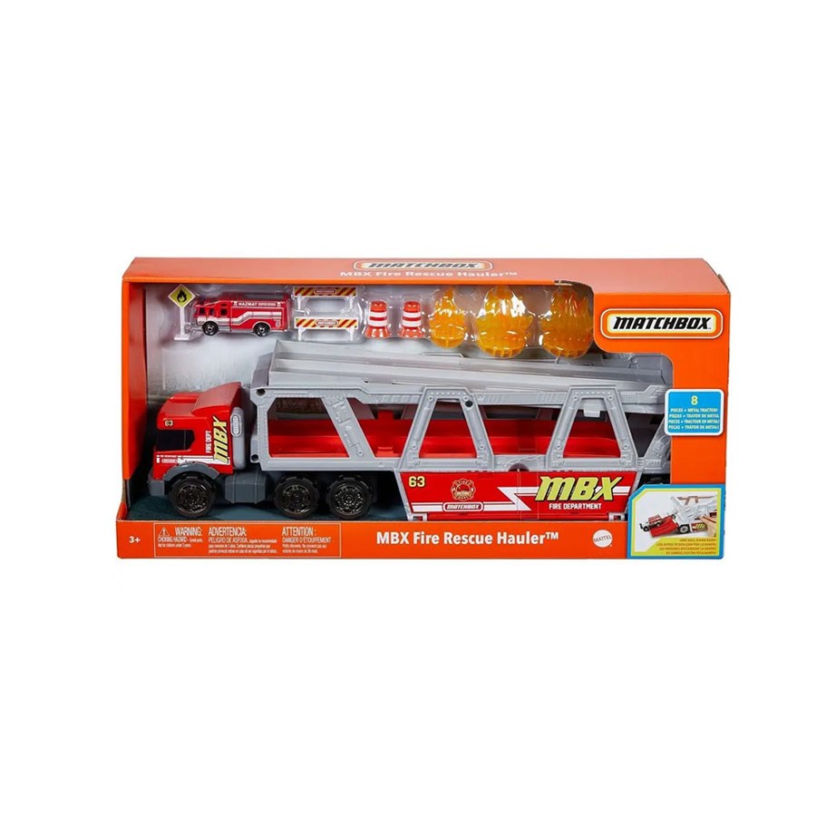 Matchbox Taşıyıcı İtfaiye Aracı Oyun Seti 