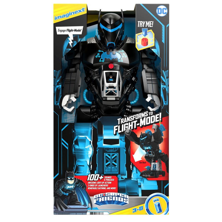 Imaginext DC Super Friends Bat-Tech BatBot Oyun Seti 