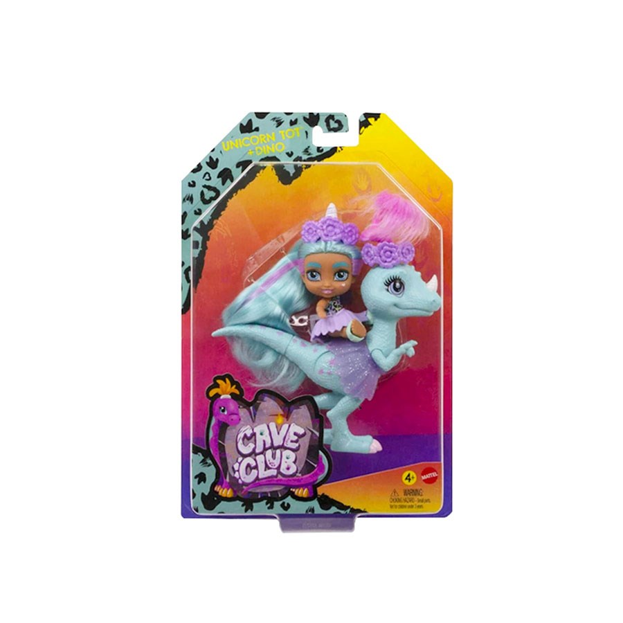 Cave Club Cave Tot Bebek Serisi Unicorn Tot & Dino