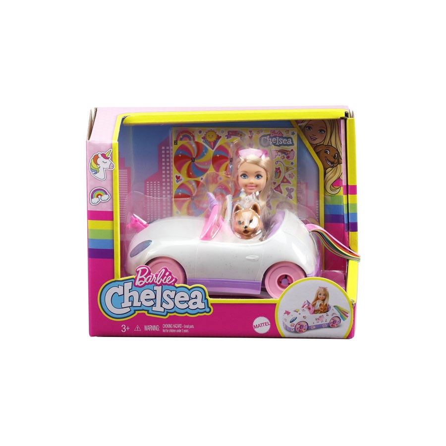 Barbie Chelsea Bebek ve Arabası 