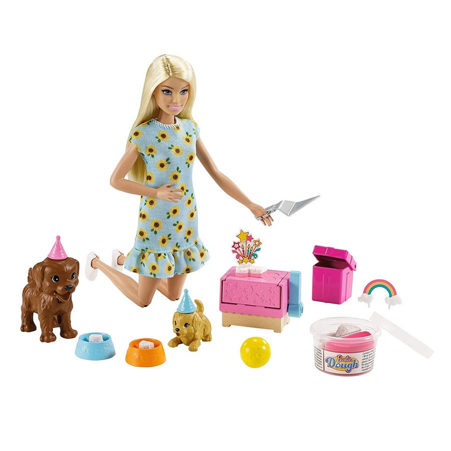 Barbie ve Köpek Partisi Oyun Seti 