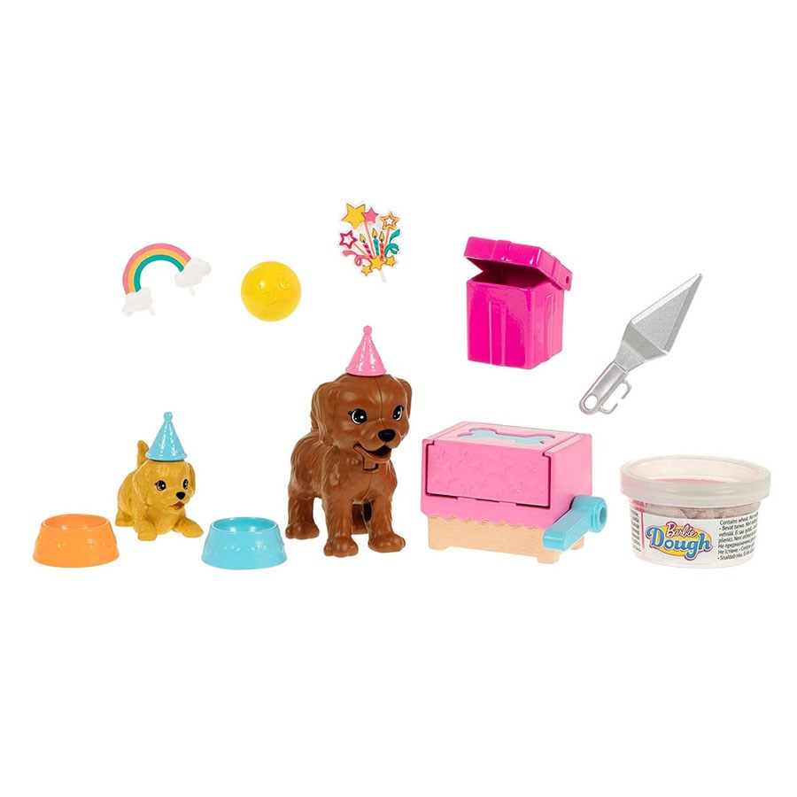 Barbie ve Köpek Partisi Oyun Seti 