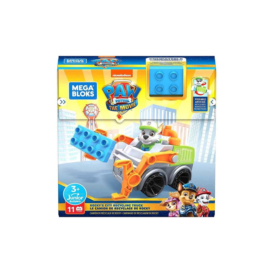Mega Bloks Paw Patrol Rocky'nin Geri Dönüşüm Kamyonu 