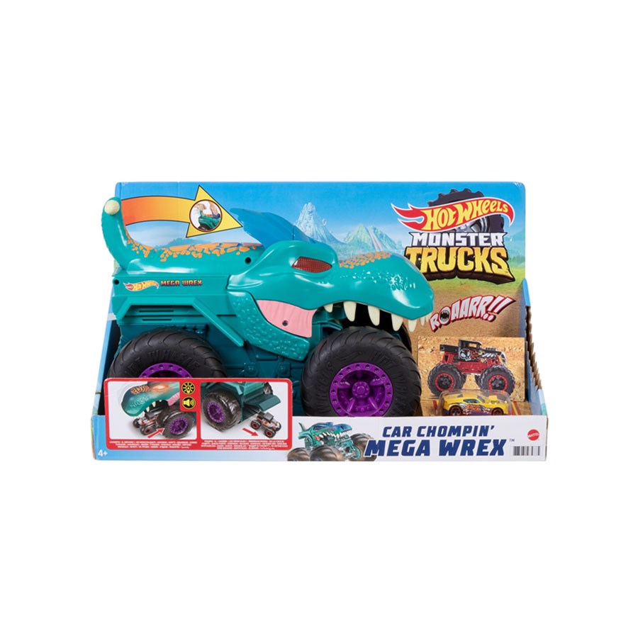 Hot Wheels Monster Trucks Araba Yiyen Mega Wrex 