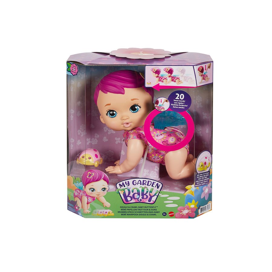 My Garden Baby Neşeli ve Hareketli Kelebek Bebeğim 