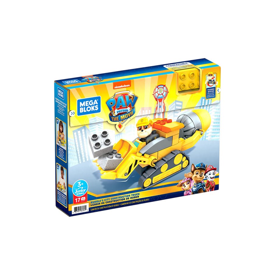 Mega Paw Patrol Rubble'nin İnşaat Kamyonu 