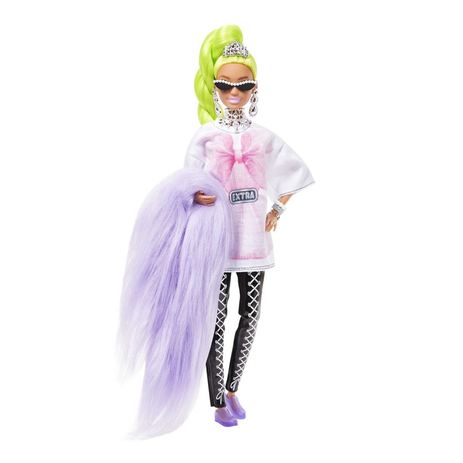 Barbie Extra Neon Saçlı Bebek 