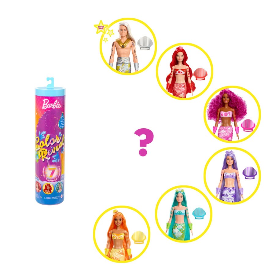 Barbie Color Reveal Deniz Kızı 