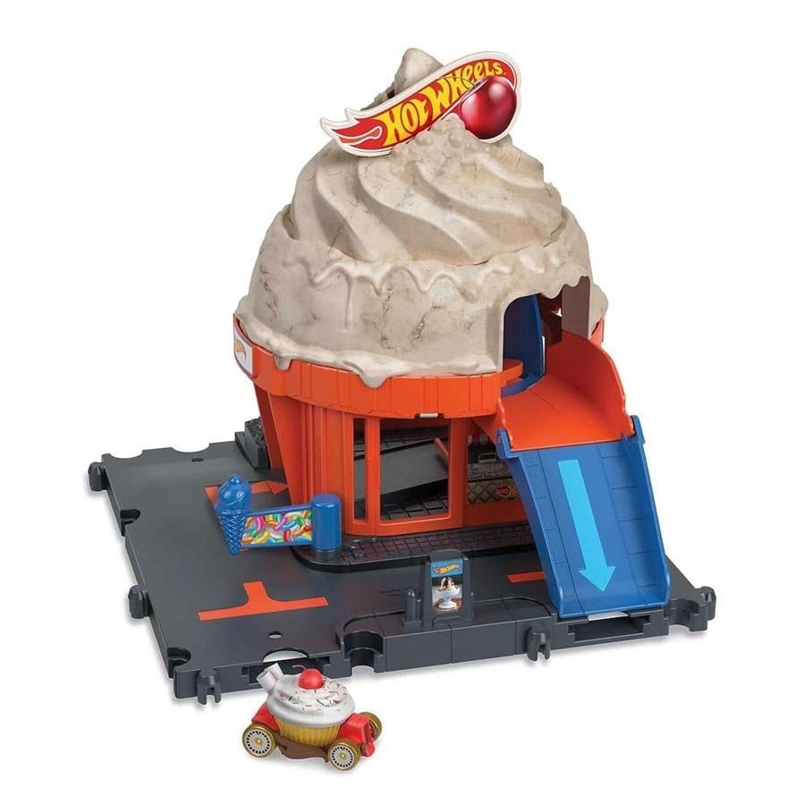 Hot Wheels Şehir Hayatı Serisi Dondurma Pisti