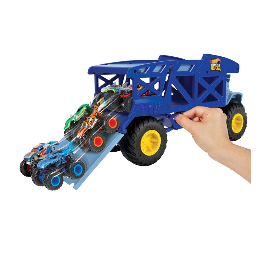 Hot Wheels Monster Trucks Rhino Taşıyıcı Kamyon 