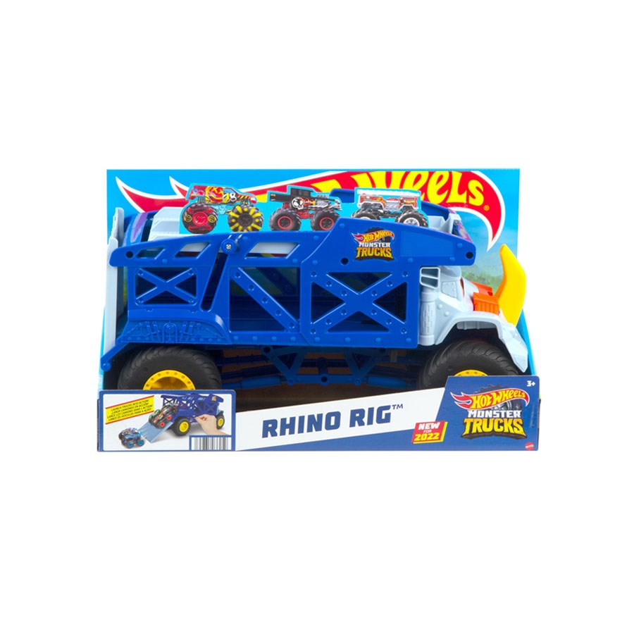 Hot Wheels Monster Trucks Rhino Taşıyıcı Kamyon 