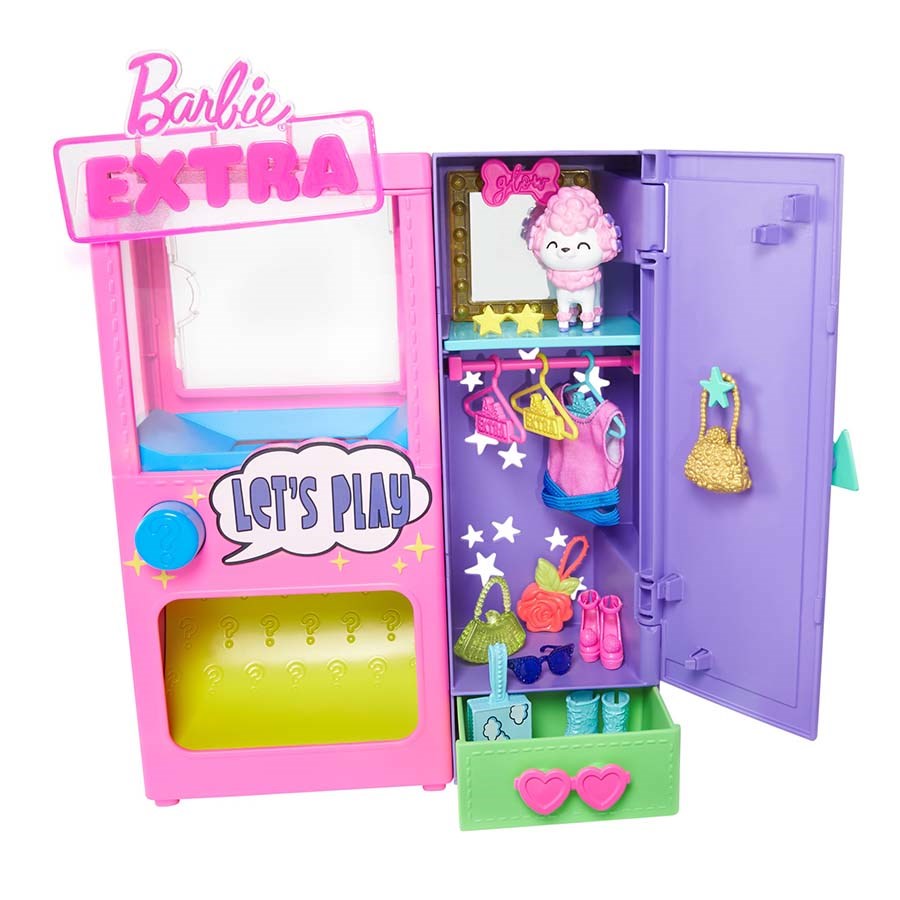 Barbie Extra Kıyafet Otomatı Oyun Seti 