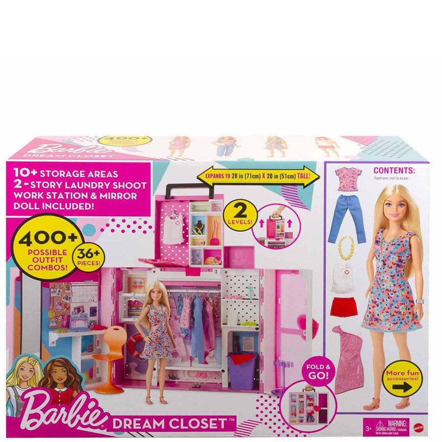 Barbie ve Yeni Rüya Dolabı Oyun Seti 