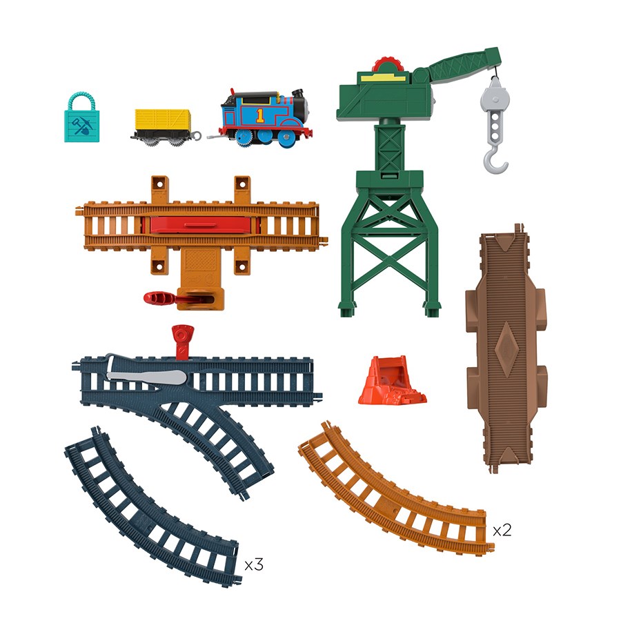 Fisher Price Thomas ve Arkadaşları Motorlu Tren Cranky The Crane Cargo