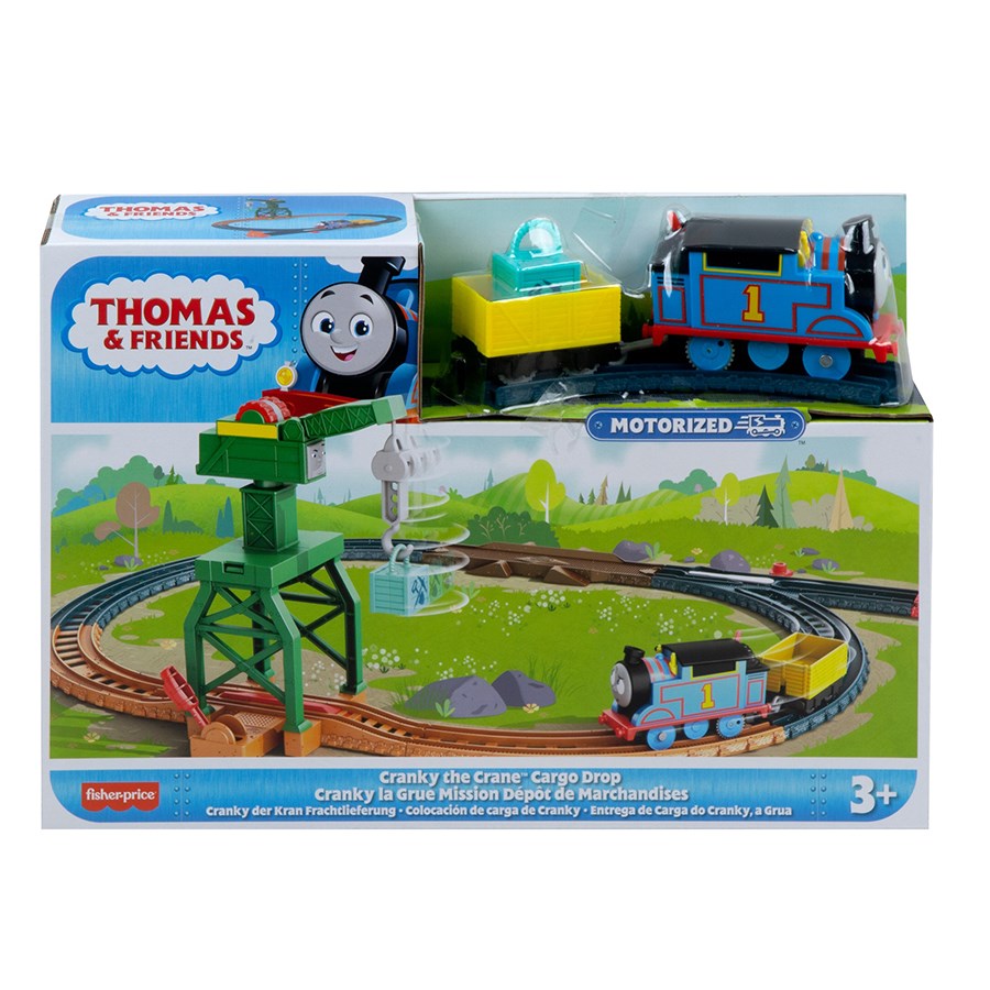 Fisher Price Thomas ve Arkadaşları Motorlu Tren Cranky The Crane Cargo