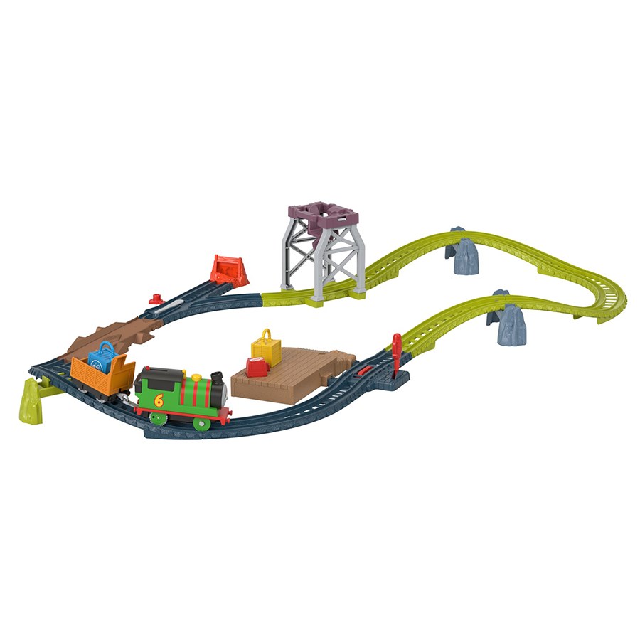 Fisher Price Thomas ve Arkadaşları Motorlu Tren Percy'S Package Roundup