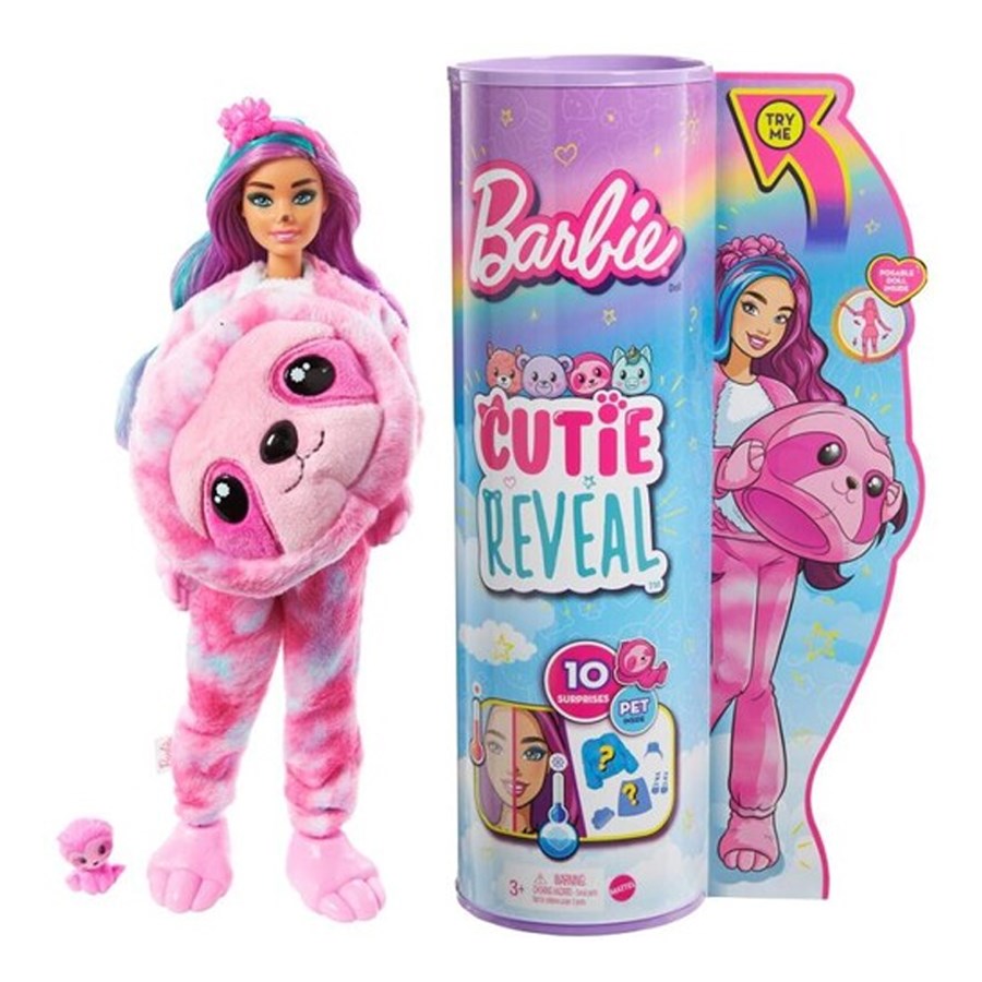 Barbie Cutie Reveal S2 Çiçekli Tembel Hayvan