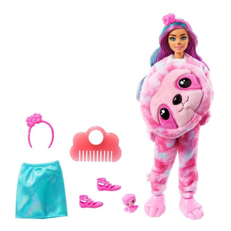 Barbie Cutie Reveal S2 Çiçekli Tembel Hayvan