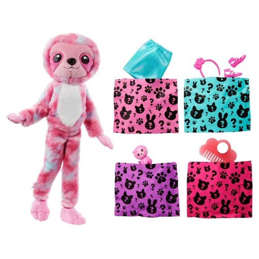 Barbie Cutie Reveal S2 Çiçekli Tembel Hayvan