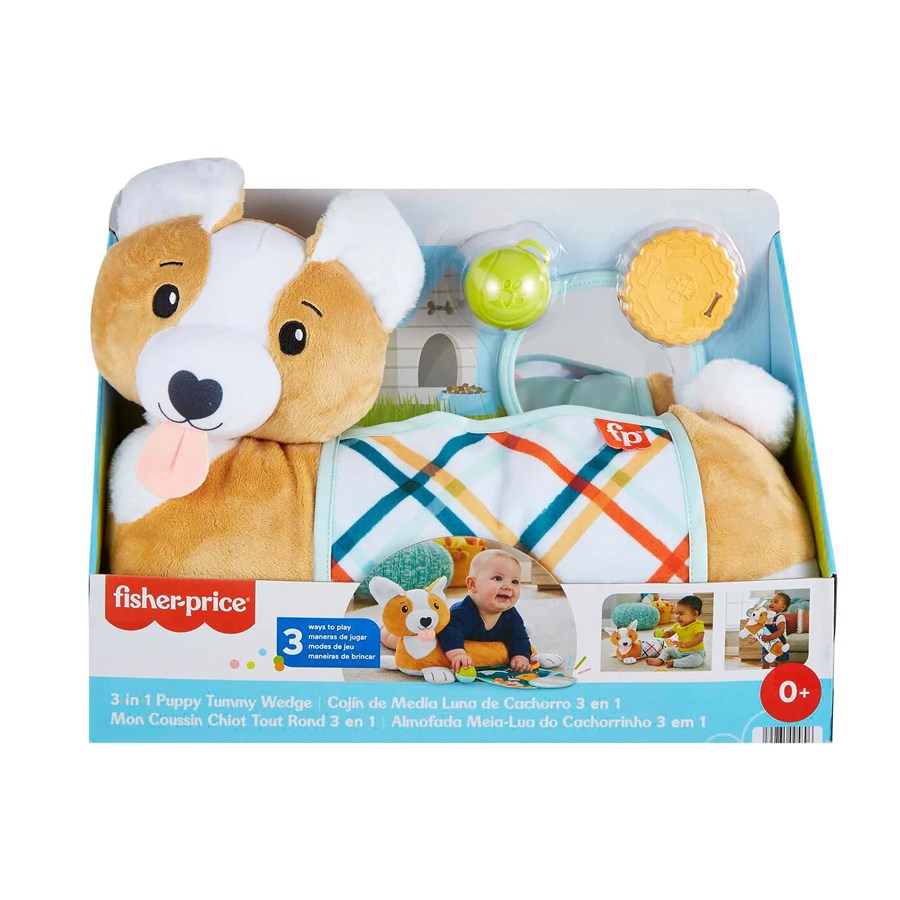 Fisher-Price 3ü 1 Arada Köpekçik Uzanma Yastığı 