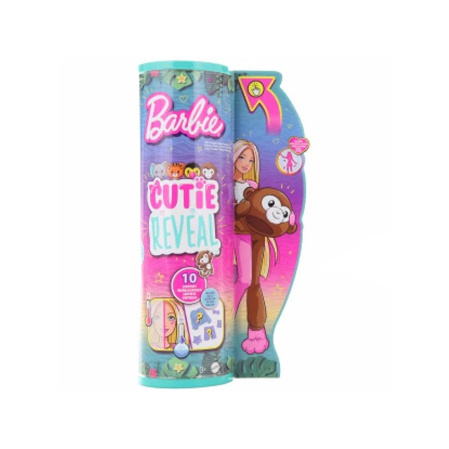 Barbie Cutie Reveal Jungle Serisi/Maymun Maymun