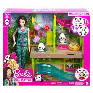 Barbie Panda Bakımı Oyun Seti