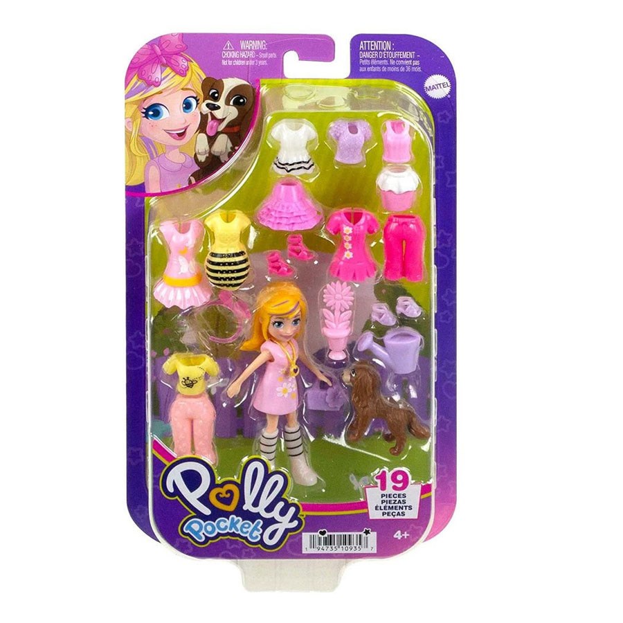 Polly Pocket Farklı Kombin Eğlencesi Oyun Setleri 