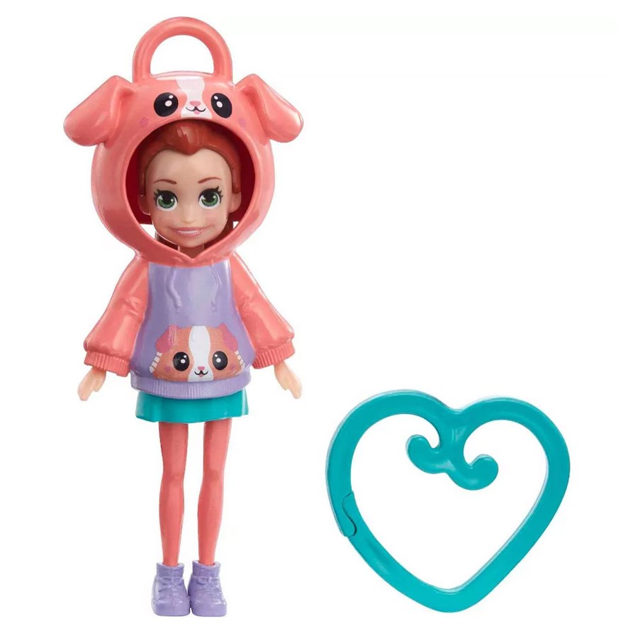 Polly Pocket Kapüşonlu Bebekler 