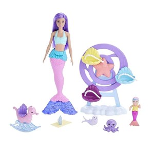 Barbie Deniz Kızı Bebek ve Çocuk Oyun Alanı