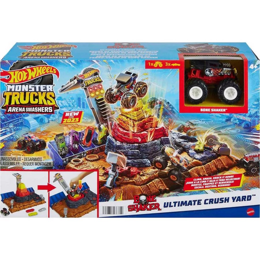 Hot Wheels Monster Trucks Muhteşem Çarpışma Arenas 