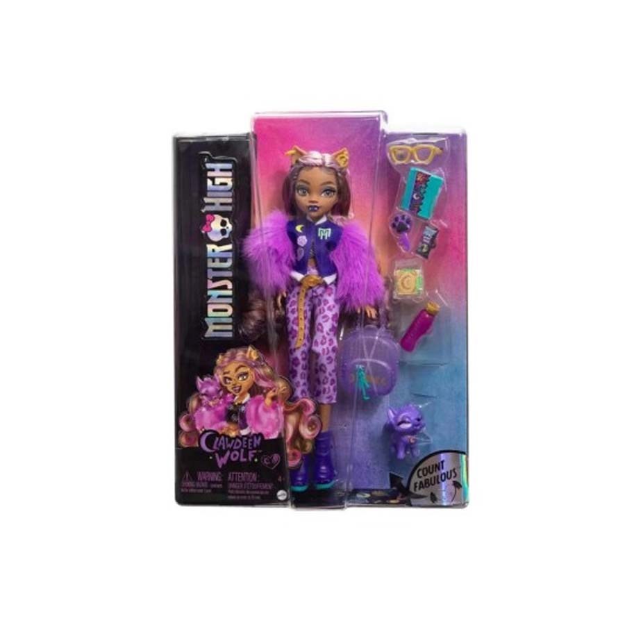 Monster High Ana Karakter Bebekler Clawdeen Wolf