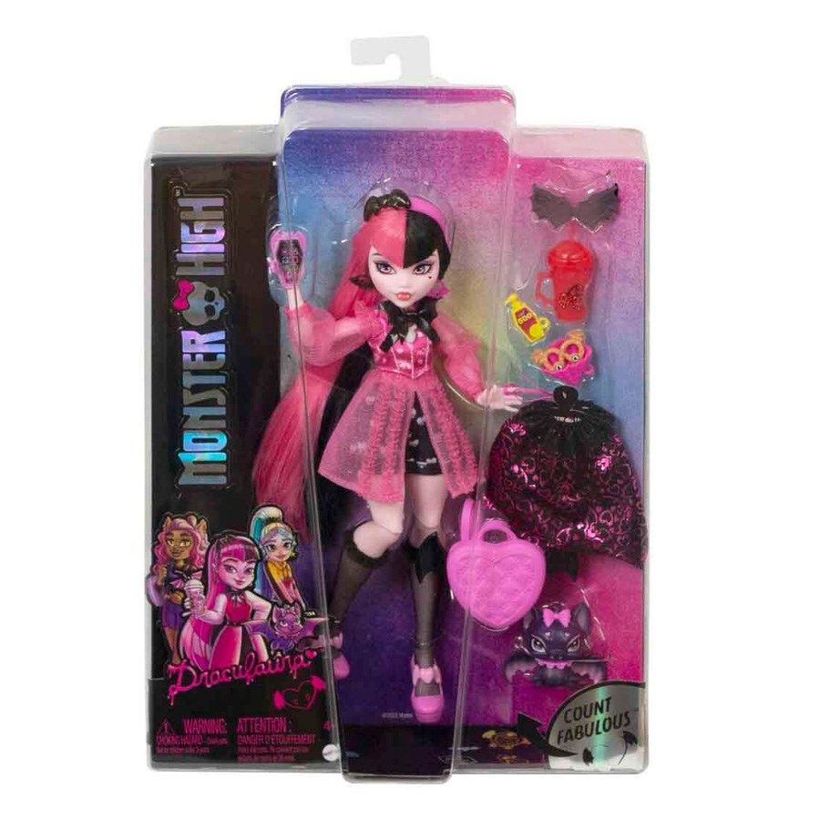 Monster High Ana Karakter Bebekler Draculaura