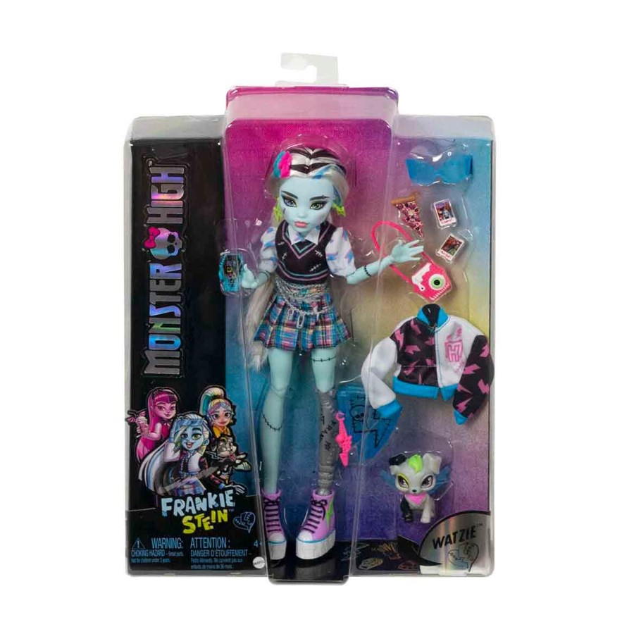 Monster High Ana Karakter Bebekler Frankie Stein