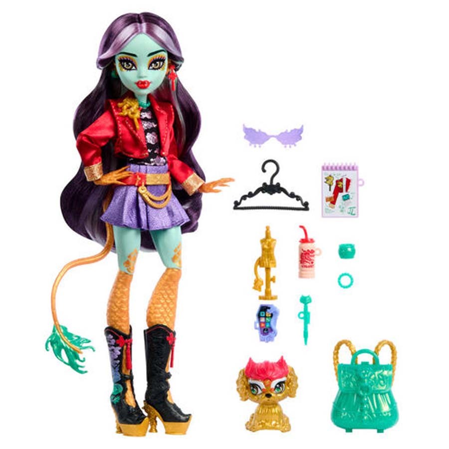 Monster High Ana Karakter Bebekler Jinafire Long